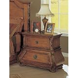 West Bombay Vintage Finish Two Drawer Night Stand