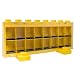 Universal Trends UT21235 - Lego Minifiguren Schaukasten f�r 16 Figuren, gelb