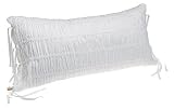DKNY Pure Sheer Tie Decorative Pillow, White