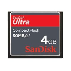 Sandisk Ultra 30MB/秒(200倍速) コンパクトフラッシュ SDCFH-004G-P36  サンディスク 海外パッケージ品