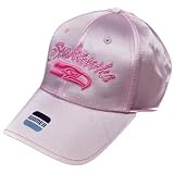 NFL Seattle Seahawks Satin Diamond Light Hot Pink Gem Rhinestones Womens Hat Cap