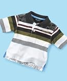 Sean John - Sean John Baby Boy Striped Knit Polo