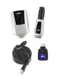 iGo Everywhere Kindle Wall (AC) and Auto (DC) Charger with Retractable Cable and Kindle 2,Kindle DX Tip in Pack