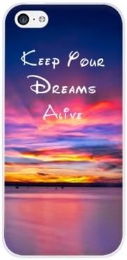 Keep Your Dreams Alive Quote snap on Case Cover for Apple iPhone 4 4S 4G