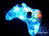 Blue LED Xbox 360 Rapid Fire Modded Controller for COD6 + More
