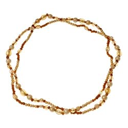 Kylie's Choice Beaded Long Collar Necklace