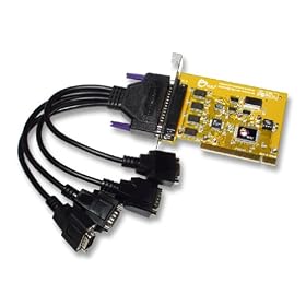 SIIG 4Ser 16650 DB9 PCI Quartet Serial Plus I/O Irq Sharing