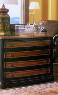 Pacifica Executive File Cabinet Wood Finish