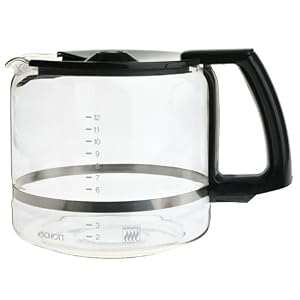 41RNR0E10GL. SL500 AA300 Krups 035 42 Replacement Carafe, Black