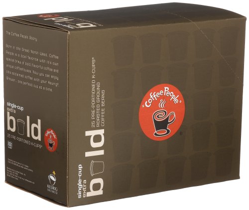 Cover image : Coffee People K-Cup Extra Bold Kafe-Lua, 25 Count Boxes (Pack of 2)