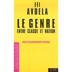 Le genre entre classe et nation : Essais d'historiographie grecque