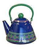 Pfaltzgraff Amalfi Classic 2-1 2--Quart Enamel on Steel Tea Kettle