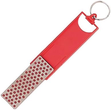 Fury Sporting Cutlery 15057 Mesh Diamond Sharpener - 1""x2.75"" Keyring