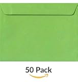 9 x 12 Booklet Envelopes - Limelight Green (50 Qty.)
