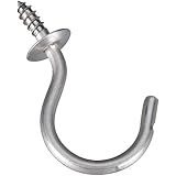 NATIONAL MFG/SPECTRUM BRANDS HHI N348-458 1-1/2-Inch Stainless Steel Cup Hook