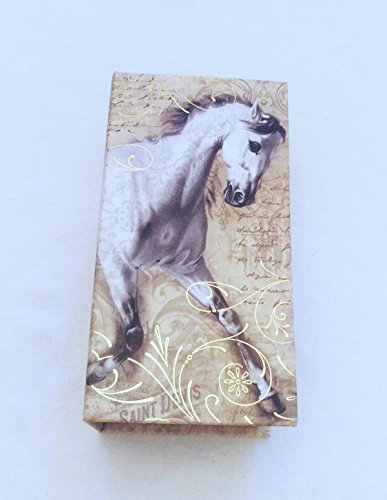 Beautiful Music Box Soap Gift Set with Gold Accents (Horse/Verbena)