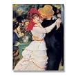 Danse a la Bougival - Box Set of 12 Greeting Cards and Matching Patterned Envelopes