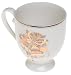 Kitchen & Housewares : Mikasa Cameo Holly Bells Footed Mugs, Set of 4