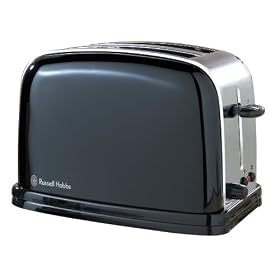 Russell Hobbs 14361 Classic 2 Slice Toaster in black