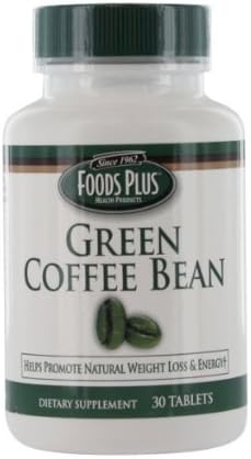 Green Coffee Bean Extract by Foods Plus 30ct