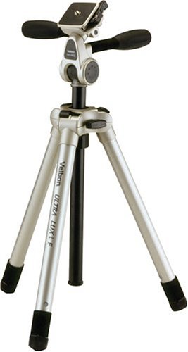 Velbon Ultra Luxi F Tripod with 4-Way Pan Head and Case