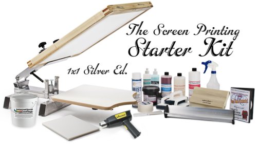 Screen Printing Kit, Screen Printing Starter Kit, Silk Screening Kit, Screen Printing Package, T-shirt Printing, T Shirt Package, Shirt Printing, Printing Shirts, Silkscreening Kit, Screen Print, Silk Screen