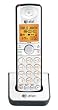 AT&T CL80109 DECT 6.0 Cordless Phone Accessory Handset, Silver/Black (Accessory handset only)