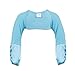 Scratch Me Not Flip Mitten Sleeves - Baby Boys' Girls' Stay On No Scratch Mittens- Teal Chevron