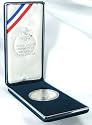 1990 Uncirculated Dwight Eisenhower Centennial Commemorative Silver Dollar