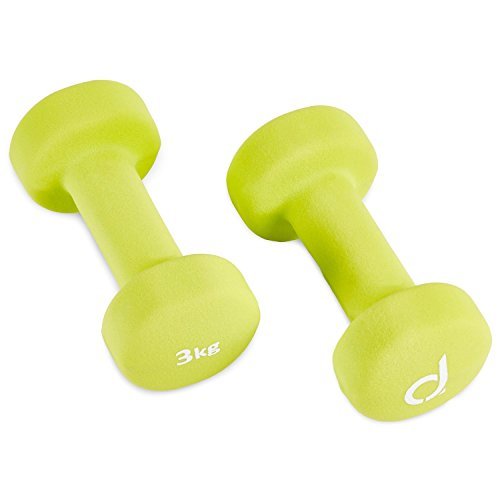 Andrew James Home Fitness Neoprene Dumbbell Weights 3KG Pair Andrew James Home Fitness Neoprene Dumbbell Weights 3KG Pair