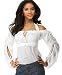 justsweet Bustier Poet Blouse