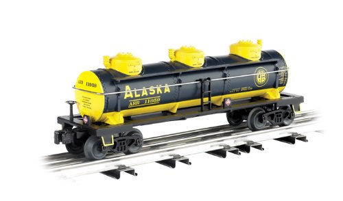 Williams By Bachmann Trains 3-Dome Tank Car - Alaska - O Scale