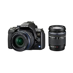 Olympus E-620 SLR-Digitalkamera (12 Megapixel, Bildstabilisator, Live View, Art Filter) Kit inkl. Batteriegriff, 14-42mm & 40-150mm Objektive