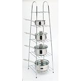 Chrome Saucepan Stand from Kitchen Craft