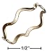 12 Karat Gold Filled Wire Wave Band Ring