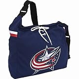 COLUMBUS BLUE JACKETS NHL MVP VETERAN JERSEY TOTE BAG PURSE NEW