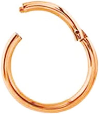 14g 5/16'' Hinged Septum Clicker Segment Nose Ring Lip Ear Cartilage