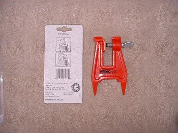 チェンソー目立用クランプ