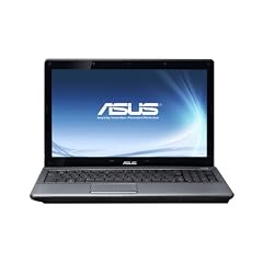 Asus A52F-EX489D 39,6 cm (15,6 Zoll) Notebook (Intel Pentium Dual Core P6100, 2GHz, 2GB RAM, 320GB HDD, Intel HD, DVD, FreeDOS) grau