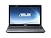 Asus A52JU-SX101V 39,6 cm (15,6 Zoll) Notebook (Intel Pentium P6100, 2GHz, 4GB RAM, 320GB HDD, ATI HD 6370, DVD, Win7 HP) schwarz / silber