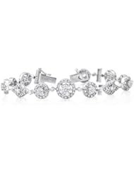 18K White Gold 3.64ct Diamond Bracelet