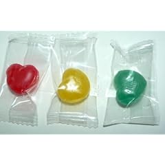 300 St�ck Herz-Bonbons - Herz Candy einzeln verpackt