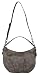 Coach Madison Dotted Op Art Convertible Hobo Silver Khaki