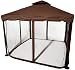 Outdoor Living : Strathwood Gazebo with Mesh Cover