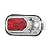 HardDrive Chrome Tombstone Taillight with License Plate Bracket for 1940-1954 H - One Size
