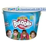 Bazooka Bubblegum Original [275CT Tub]