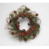 Tag Woodland Berry and Bell Wreath