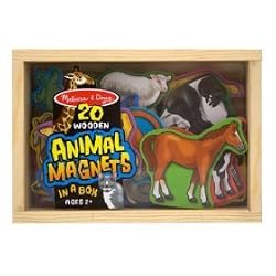 MELISSA & DOUG 20 ANIMAL MAGNETS IN A BOX