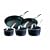 Tefal Jamie Oliver Hard Anodised 5 Piece Saucepan/Frying Pan Set