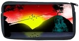 Gone Fishing Design Neoprene Pencil Case - pencilcase - Ipod Case - PSP Case, Game Boy DS Case, etc.. - UNISEX - Ideal gift for all occassions